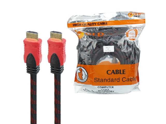 کابل HDMI پوست ماری گلد اسکار Gold Oscar طول 15 متر