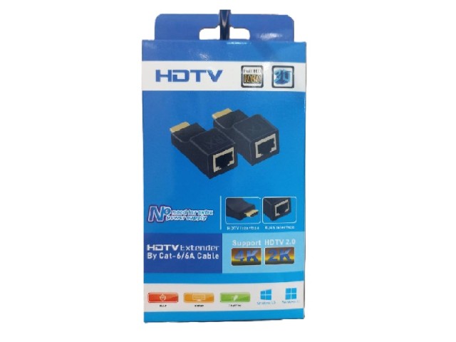 اکستندر HDMI افزایش طول ۳۰ متری ۴K تحت شبکه