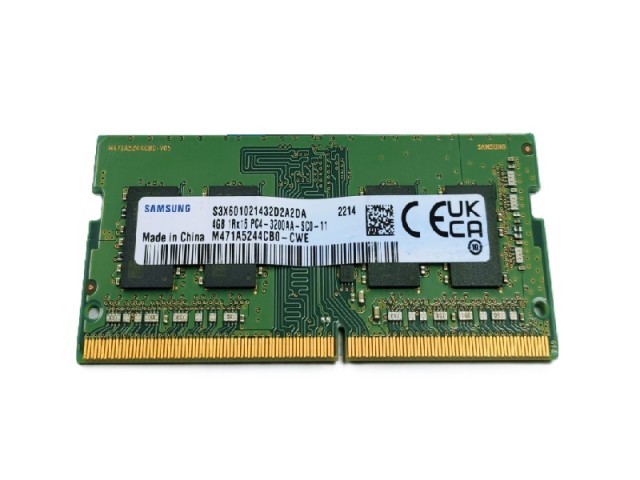 رم لپ تاپ 4 گیگابایت سامسونگ RAM SAMSUNG 4GB DDR4 3200 کارکرده