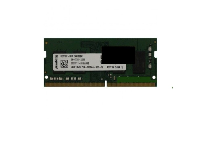 رم لپ تاپ کینگستون Kingston DDR4 4GB 3200MHz CL22