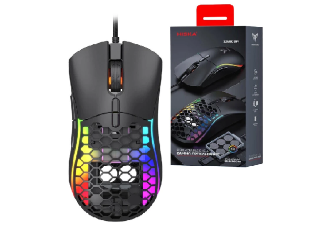 موس گیمینگ هیسکا HX-MOG340