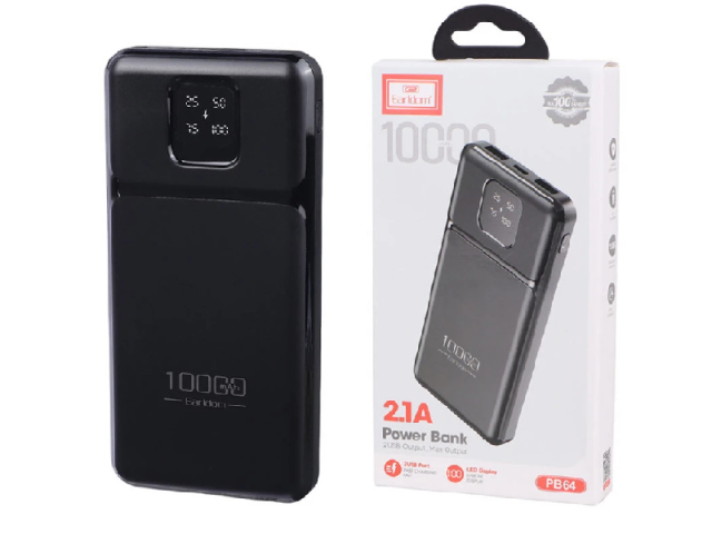 پاور بانک فست شارژ 10000 ارلدام Earldom ET-PB64 2.1A 10.5W