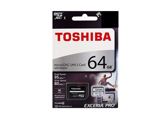 رم میکرو توشیبا مدل TOSHIBA 95MB PRO U3 64G گارانتی مادام العمر