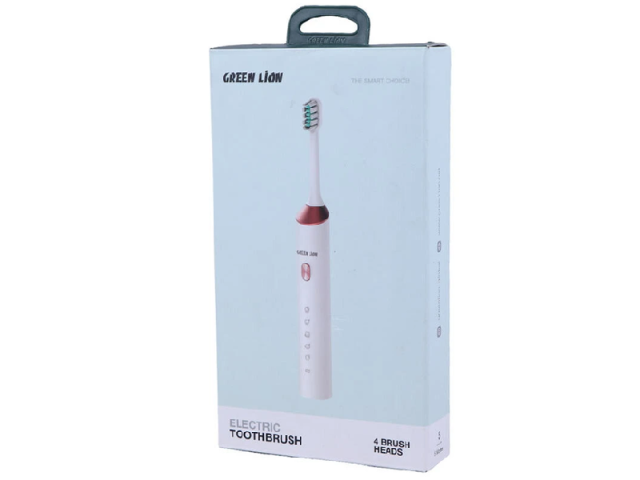 مسواک برقی گرین لاین مدل GREEN LION GNELETBWH TOOTHBRUSH سفید