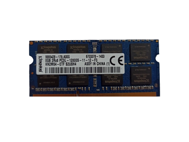 رم لپ تاپ 8 گیگ Kingston DDR3-PC3L(1600-12800) CL11  کارکرده
