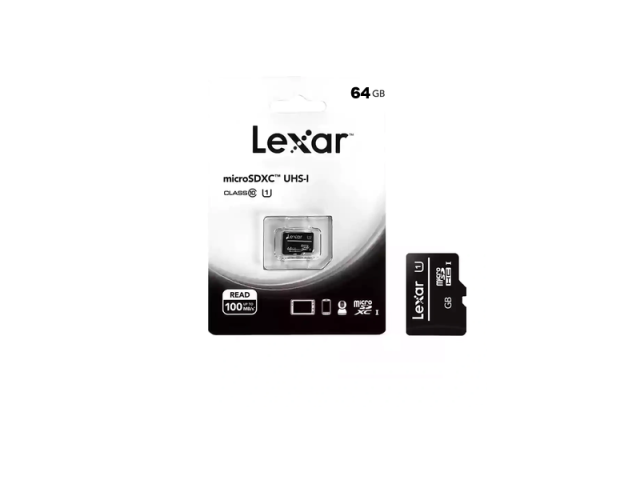 کارت حافظه MicroSDHC لکسار مدل UHS-I Class 10 ظرفیت 64 گیگابایت