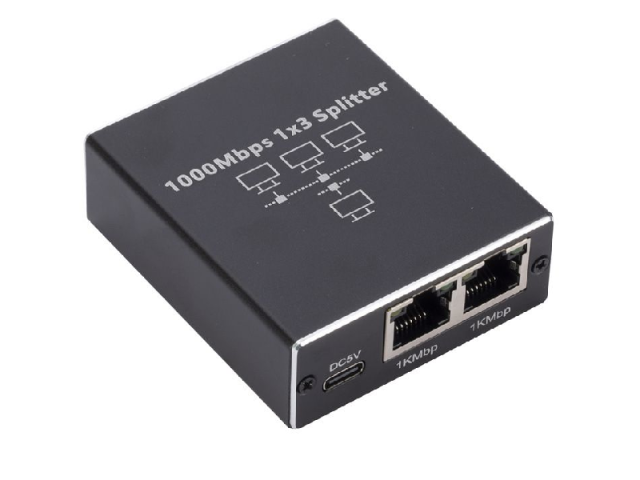 اسپلیتر 1 به 3 شبکه RJ45