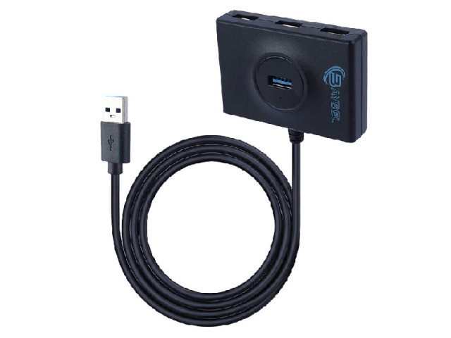 هاب 4 پورت USB 3.0 بایبل H-90