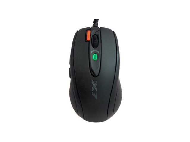ماوس مخصوص بازی ای فورتک مدل X-710BK ا A4Tech X-710BK Gaming Mouse