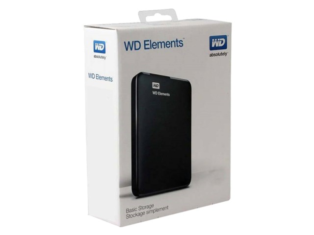 هارد اکسترنال وسترن دیجیتال مدل Elements ظرفیت 1 ترابایت