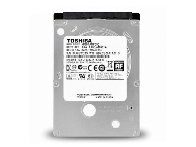 هارد دیسک اینترنال 2.5 اینچی توشیبا مدل MQ01ABD100 ظرفیت 1 ترابایت Toshiba