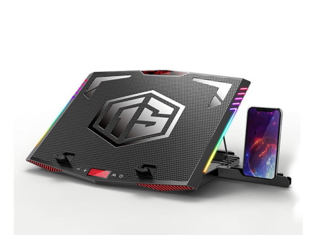 کول پد گیمینگ آیس کورل مدل K7 ا Ice Coorel K7 Cooling Pad