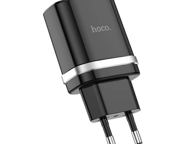 شارژر دیواری هوشمند Qualcomm هوکو مدل C12Q به همراه کابل شارژ میکرو یو اس بی