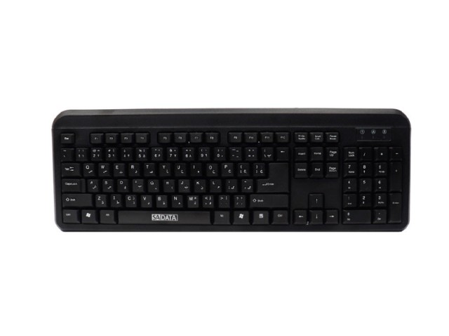کیبورد سادیتا SK-1800S سیمدار ا Sadata SK-1800S Wierd Keybord