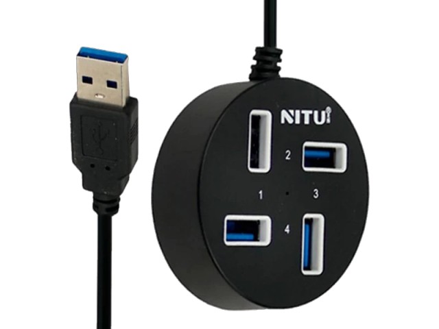هاب 4 پورت نیتو Nitu NT HUB01 USB 2.0