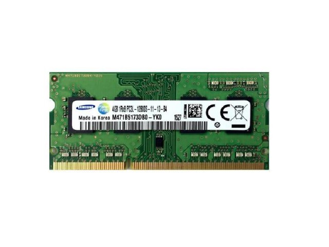 رم لپ تاپ سامسونگ  مدل DDR3L 12800S MHz ظرفیت 8 گیگابایت   |SAMSUNG LAPTOP RAM DDR3L 8GB 12800 MHz