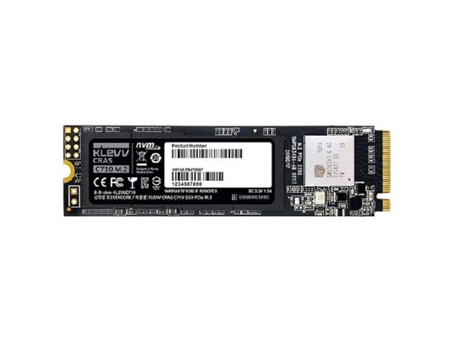 حافظه SSD اینترنال کلو مدل CRAS C710 M.2 2280 ظرفیت 512 گیگابایت | SSD Klevv CRAS C710 M.2 2280512GB