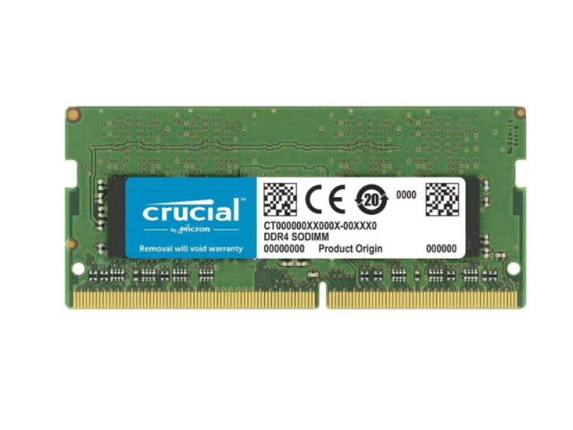 رم لپ تاپ DDR4 تک کاناله 3200 مگاهرتز CL22 کروشیال مدل CT8 ظرفیت 8 گیگابایت|Crucial DDR4 8GB 3200Mhz Laptop RAM