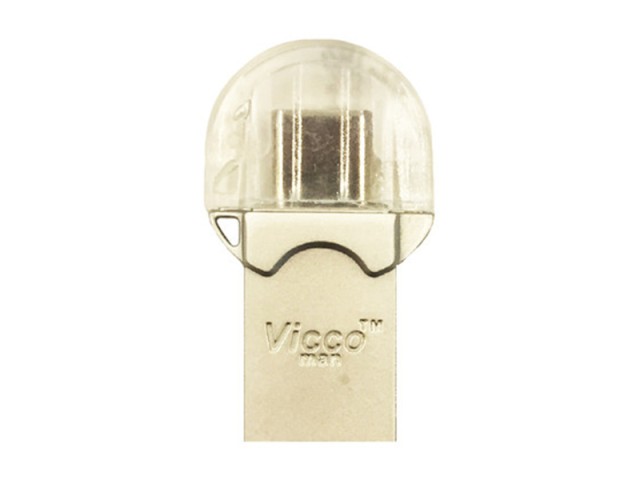 فلش ویکومن Vicco VC400 OTG Type-C USB3.1 به ظرفیت 32 گیگابایت |  Vicco VC400S 32GB USB3.1 OTG Flash Memory
