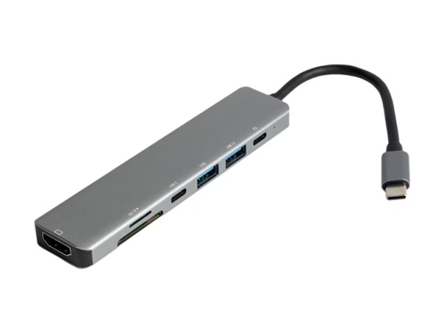 تبدیل Type-c 7 in 1 مدل YG-2121