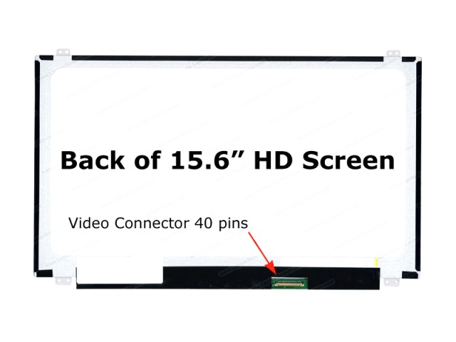 صفحه نمایش لپ تاپ LCD 15.6 hd براق 40 پین اسلیم