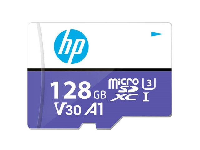 مموری کارت میکرو 128 گیگ اچ پی HP MX330 A1 V30 U3 C10 100MB/s دارای خشاب