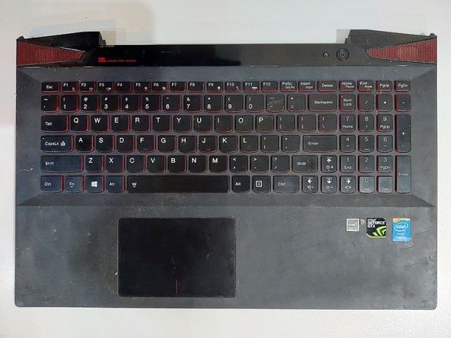 قاب (C) لپ تاپ لنوو Lenovo Y50-70 اورجینال کارکرده به همراه تاچ