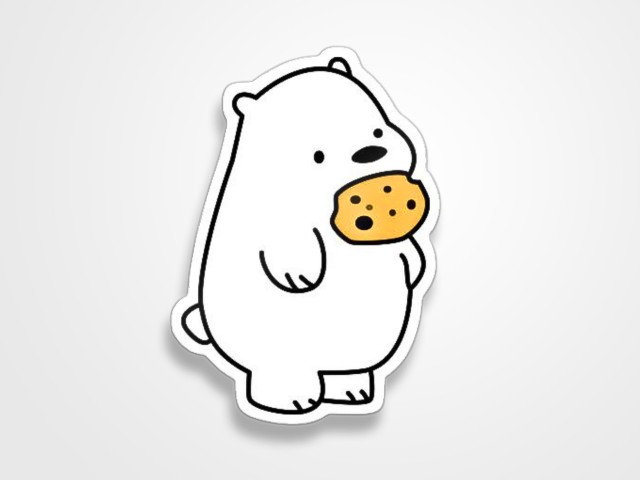 استیکر  Ice Bear