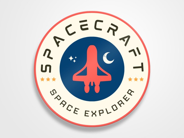 استیکر  Spacecraft