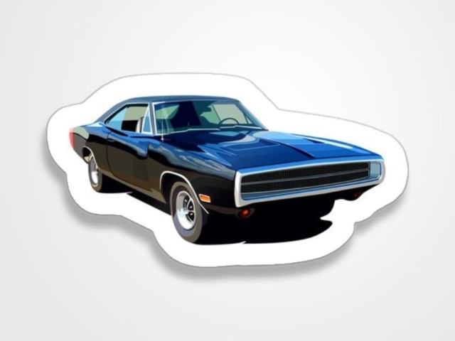 استیکر ماشین