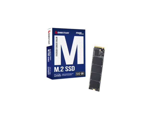 حافظه SSD اینترنال بایوستار مدل M760 ظرفیت 512 گیگابایت