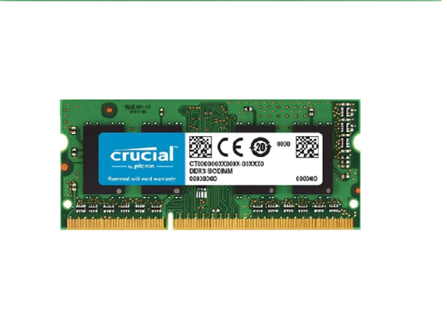 رم لپ تاپ 16 گیگ crucial DDR3l-PC3l (1600)