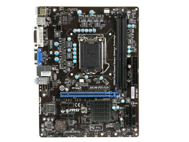 مادربرد ام اس آی H61M-P25 G3