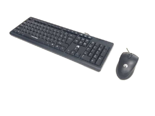 کیبورد و ماوس سیم دار میکاسو KB-C025