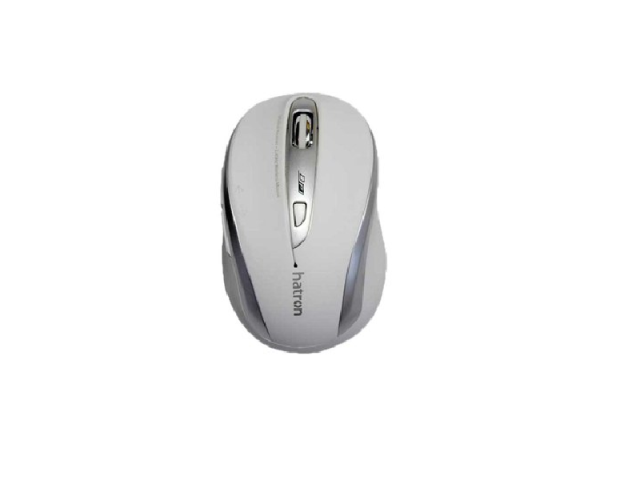 ماوس هترون مدل HMW120 SL ( سفید / مشکی)