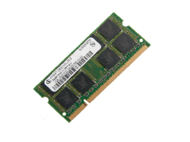 رم لپ تاپ 1 گیگابایت  HYS64T DDR2-(5300S)