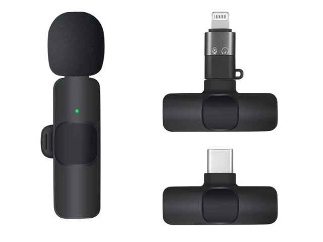 میکروفن بی سیم مدل k8 wireless microphone