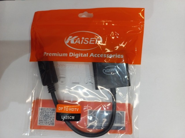 تبدیل DP TO HDTV به طول 25 سانتی متر KAISER