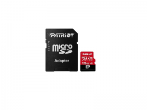 رم میکرو 128 گیگ پاتریوت Patriot EP A1 V30 U3 C10 90MB/s + خشاب