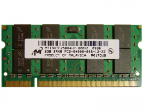 رم لپ تاپ Micron 2GB PC2-6400 DDR2-800MHz