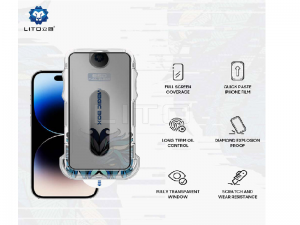 گلس پرایوسی D+ Tools Magic Glass Box لیتو آیفون iPhone 14 Plus / 13 Pro Max