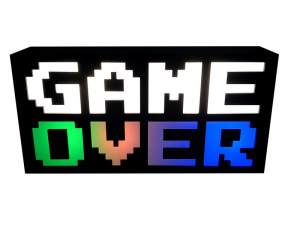 آیکون لایت طرح GAME OVER کد GAS-01