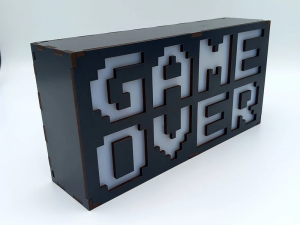 آیکون لایت طرح GAME OVER کد GAS-01