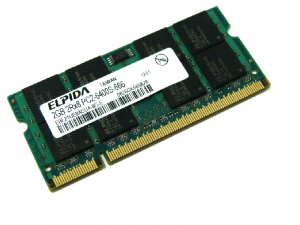 رم لپ تاپ الپیدا 2GB مدل DDR2 باس 800MHZ/6400