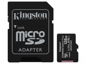 کارت حافظه MicroSDXC کینگستون مدل Kingston Canvas Select Plus UHS-I U1 V10 ظرفیت 128 گیگابایت