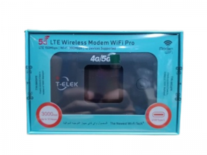 مودم سیمکارتی جیبی 4G-5G wifi LTE مدل T-ELEK 300mbps