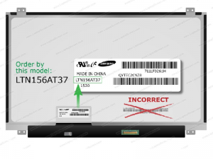 ال ای دی لپ تاپ   LTN156AT37-L02