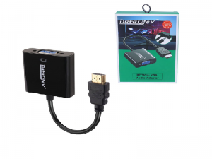 تبدیل HDMI به VGA دیتالایف Datalife + کابل صدا