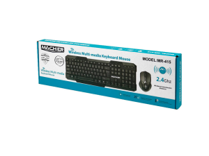 کیبورد و ماوس بی سیم مچر مدل MR-415