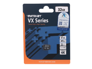 رم میکرو 32 گیگ پاتریوت Patriot VX Series V30 U3 C10 90MB/s